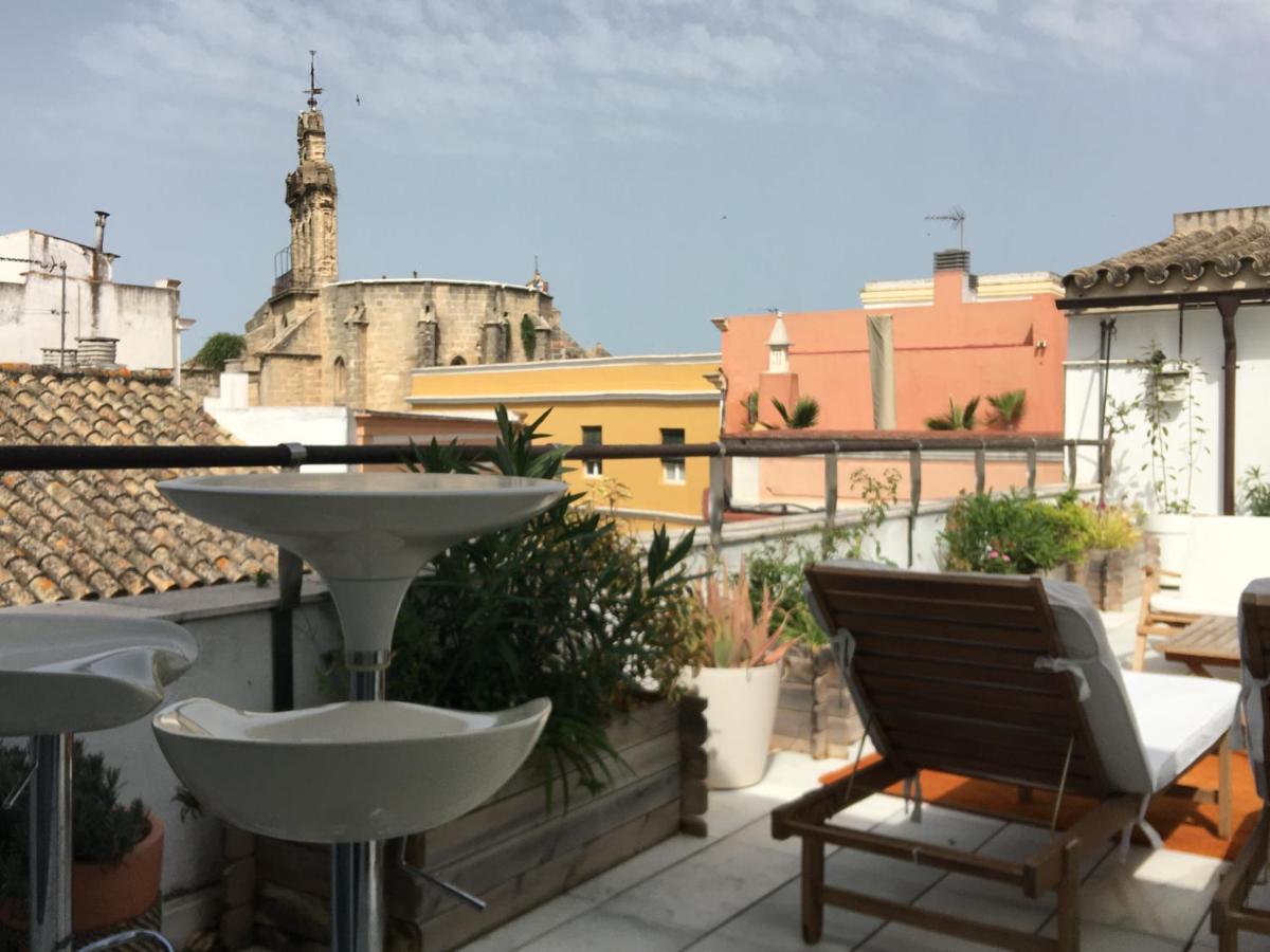 Casa Palacio En Jerez De La Frontera Con Piscina Privada Kültér fotó