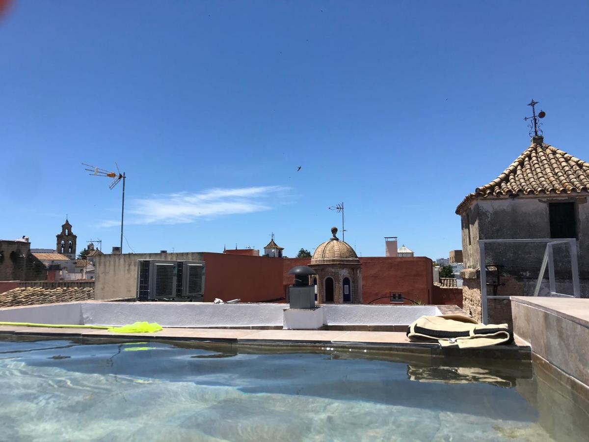 Casa Palacio En Jerez De La Frontera Con Piscina Privada Kültér fotó