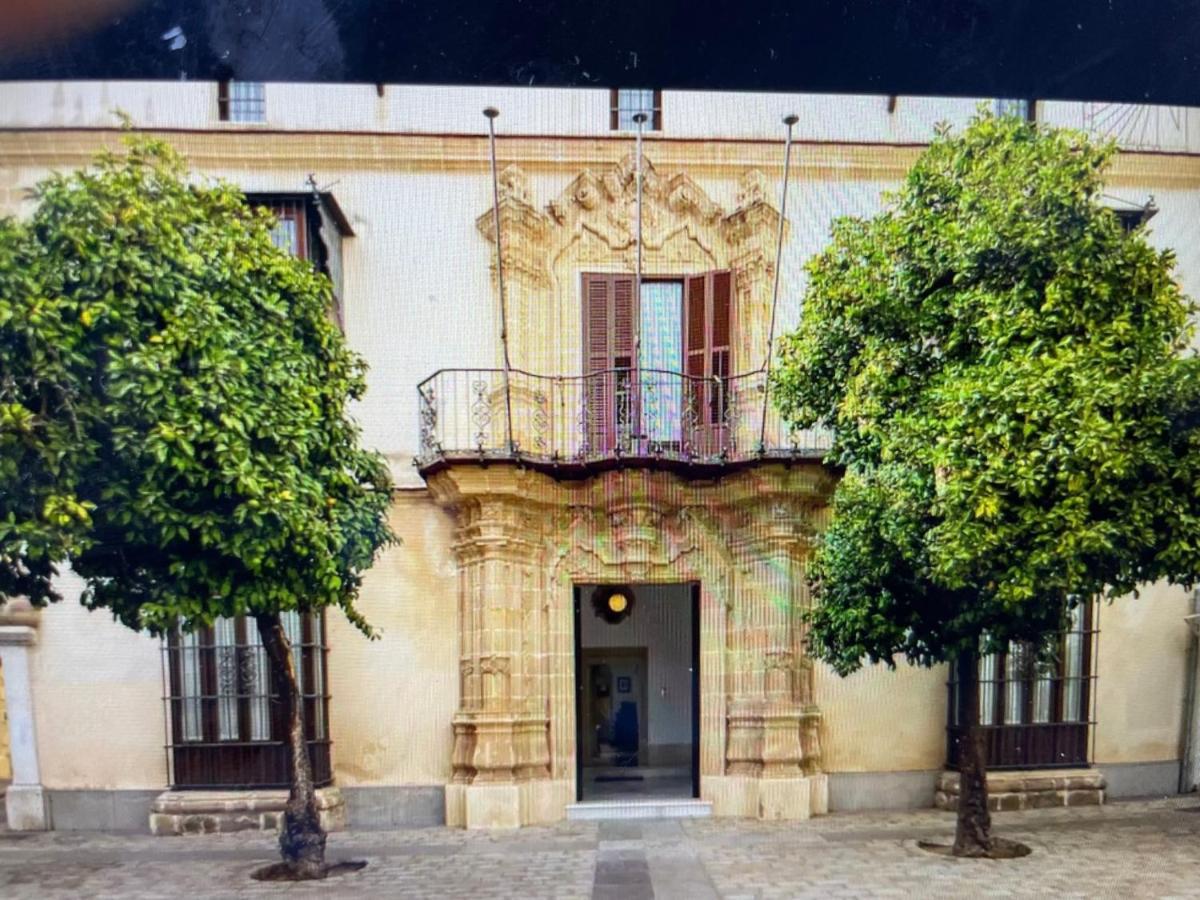 Casa Palacio En Jerez De La Frontera Con Piscina Privada Kültér fotó